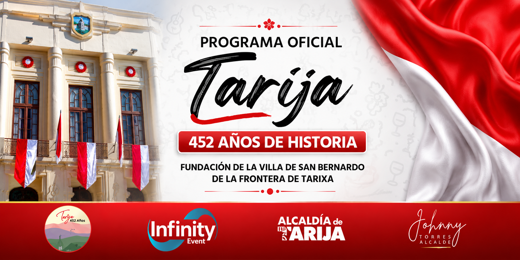 Programa oficial Tarija 452 años de historia