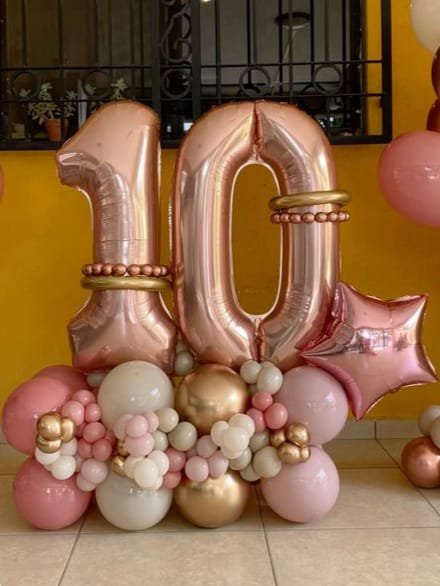 Decoración con globos