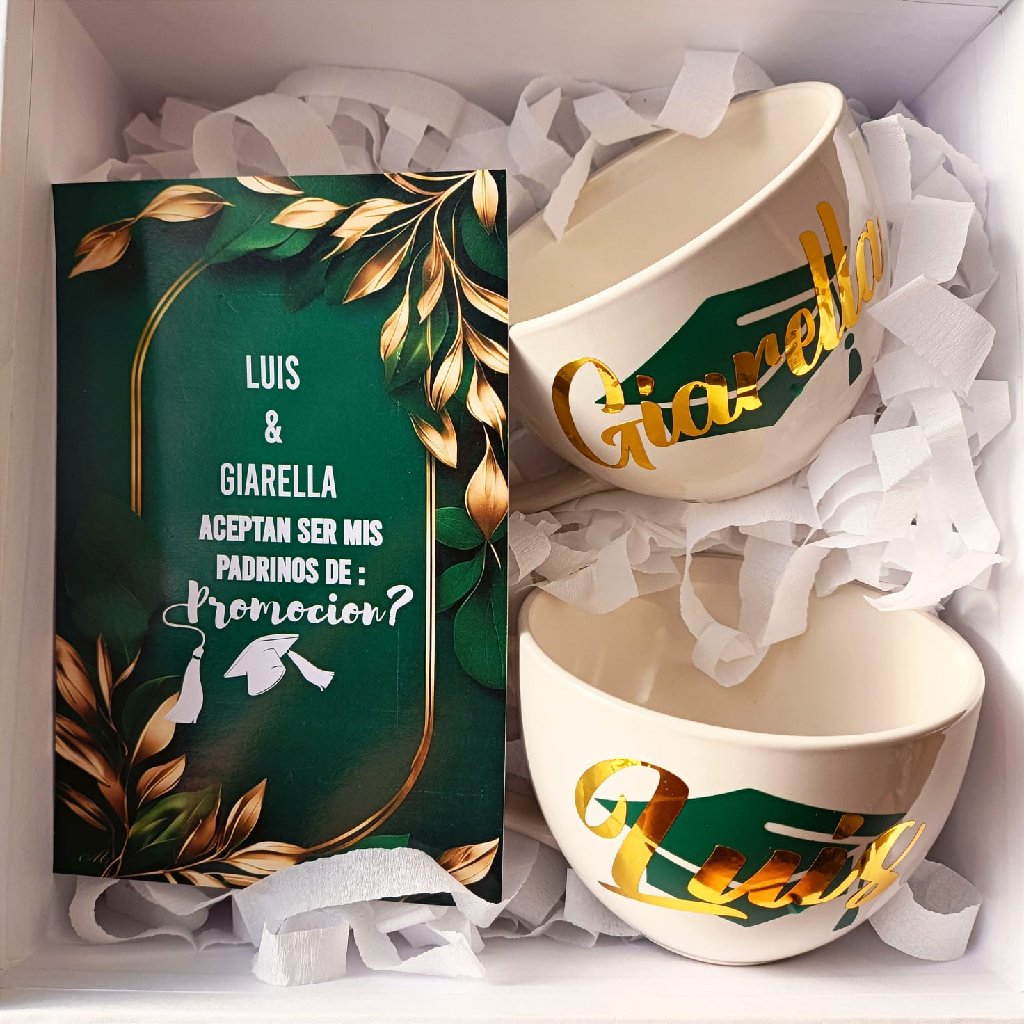 Caja de invitación  personalizadas