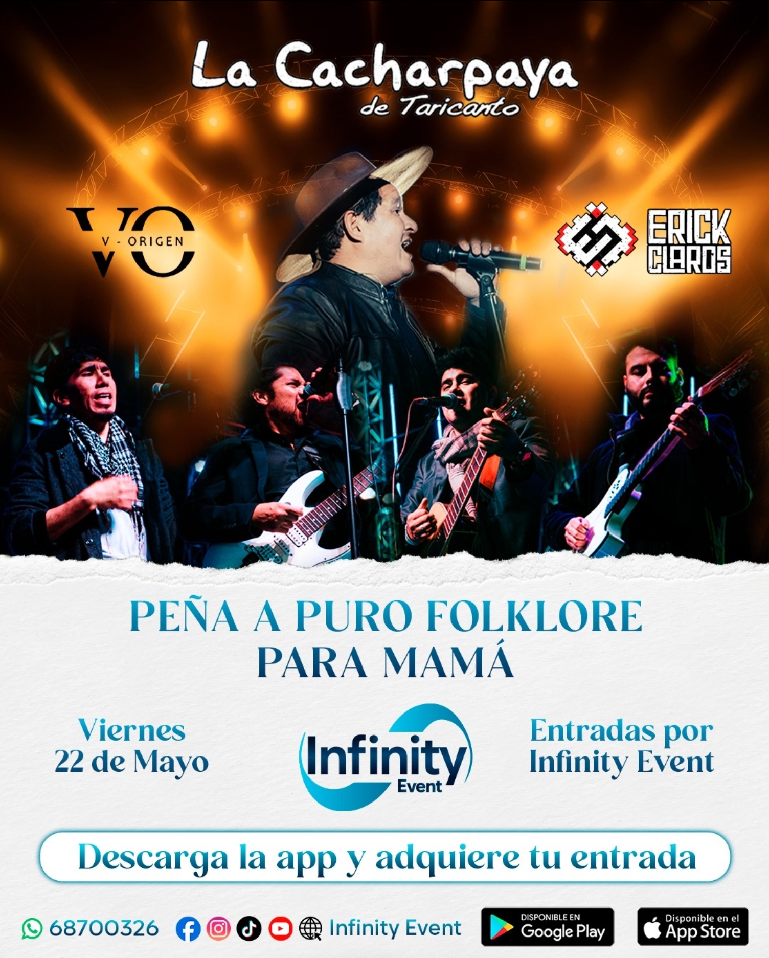 Peña a puro folklore para Mamá