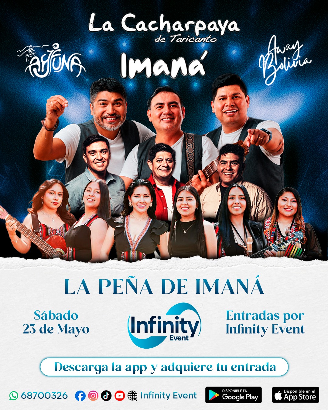 La Peña aniversario de Imana