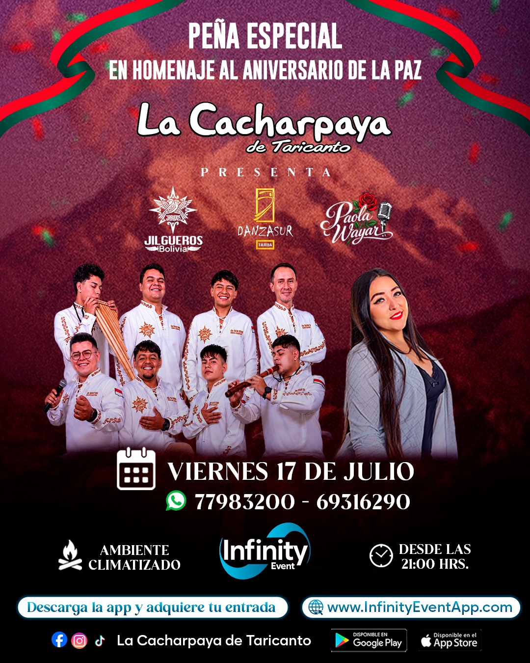 Peña Especial en Homenaje al Aniversario de La Paz