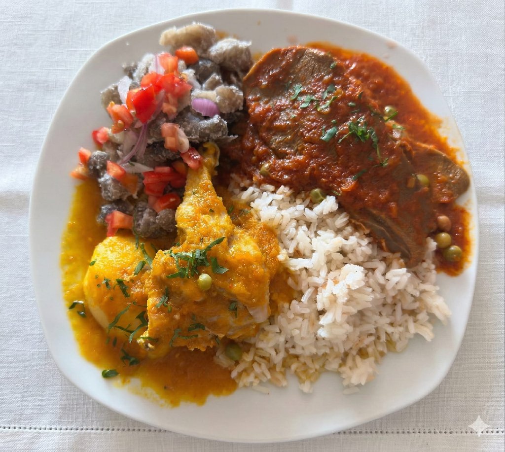 Picante mixto (pollo y lengua)