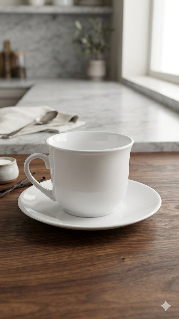 Taza con platillo