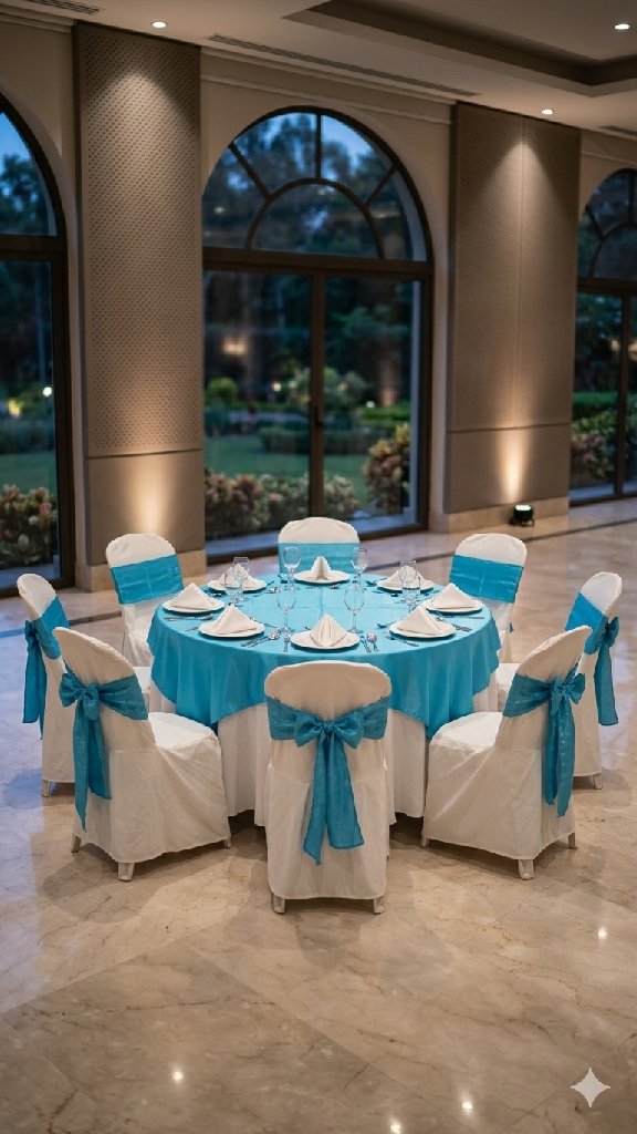 Mesa y sillas para 8 personas