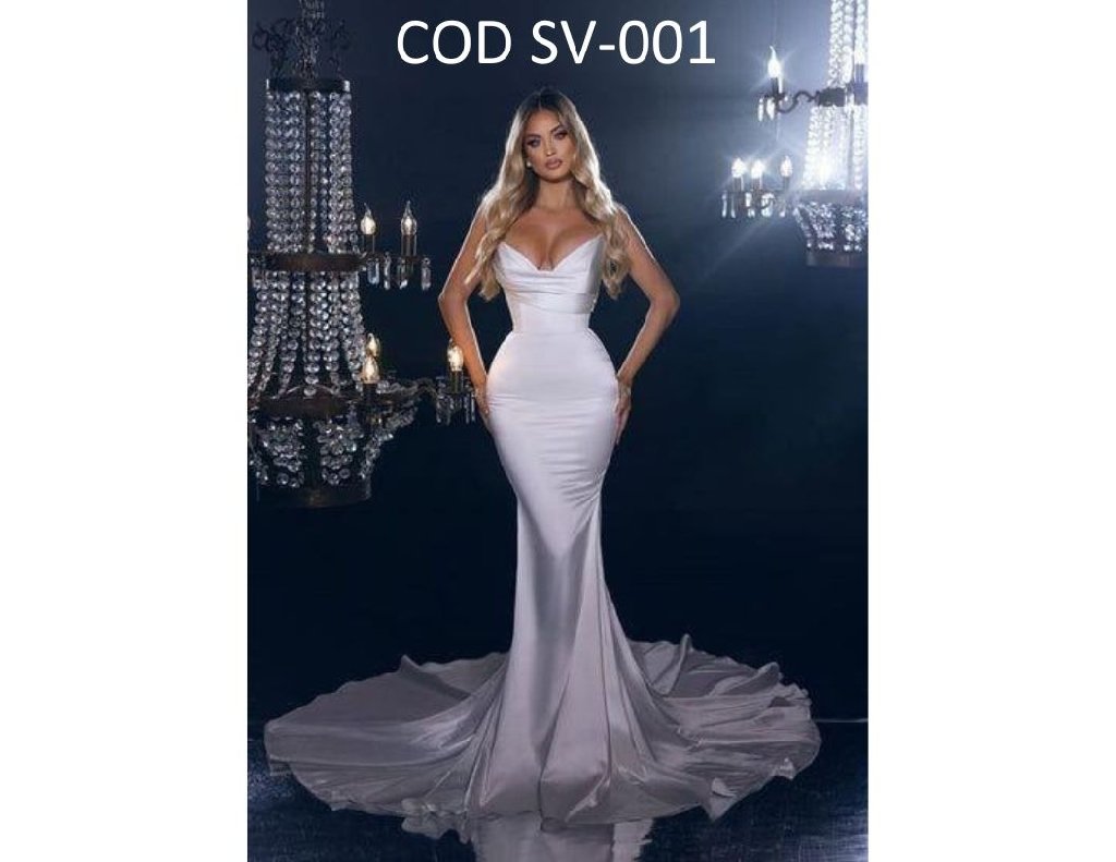 Vestido de Novia Corte Sirena 001