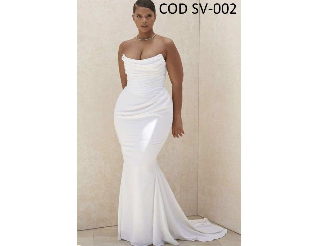 Vestido de Novia Corte Sirena 002