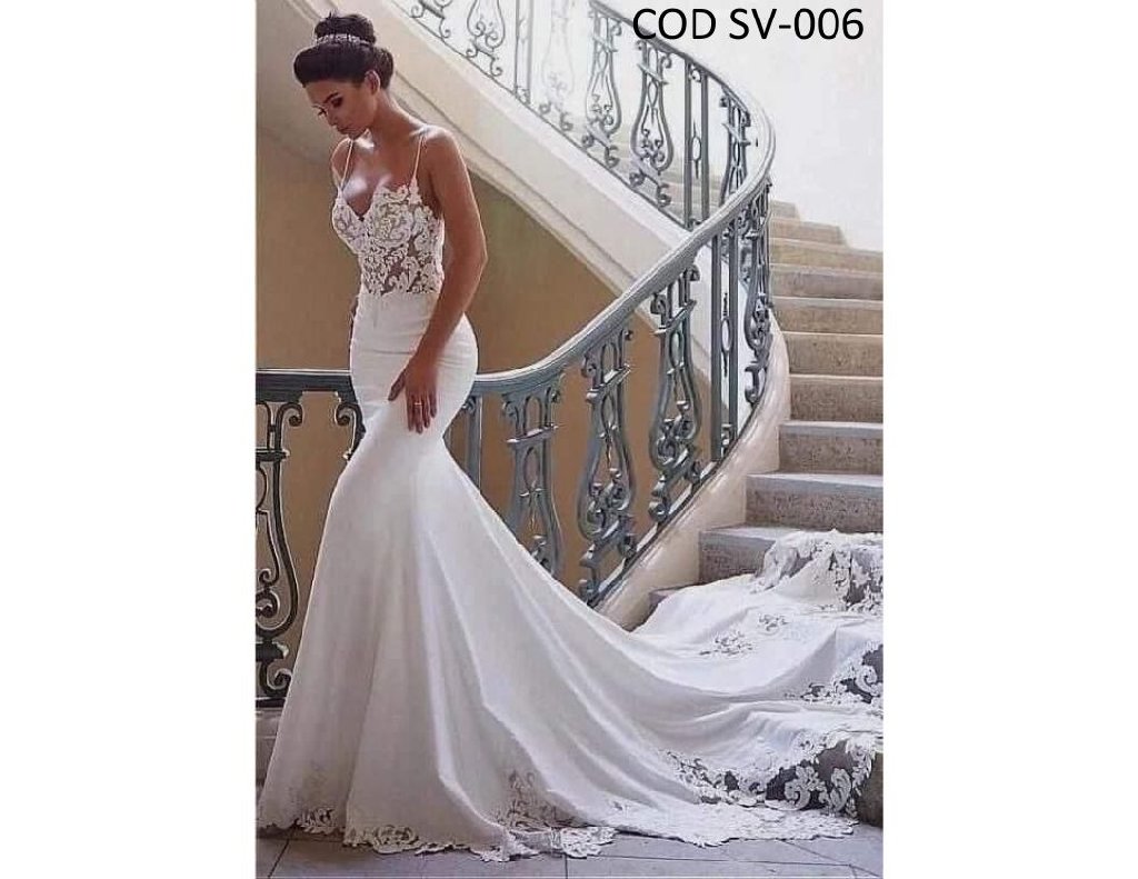 Vestido de Novia Corte Sirena 006