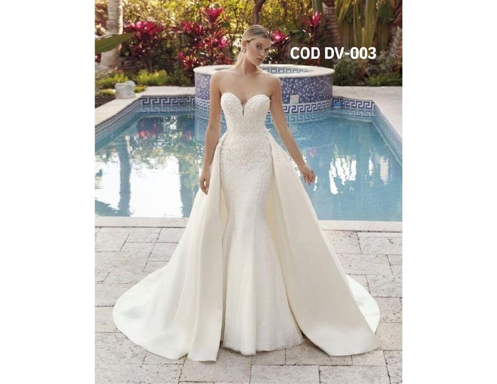 Vestido de Novia Desmontable 003