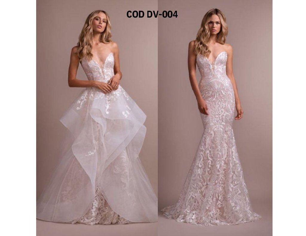 Vestido de Novia Desmontable 004