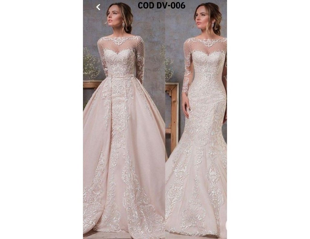 Vestido de Novia Desmontable 006
