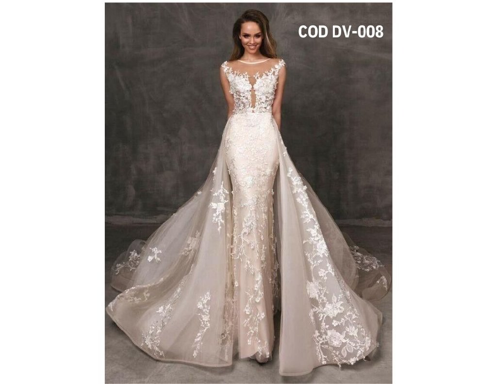 Vestido de Novia Desmontable 008