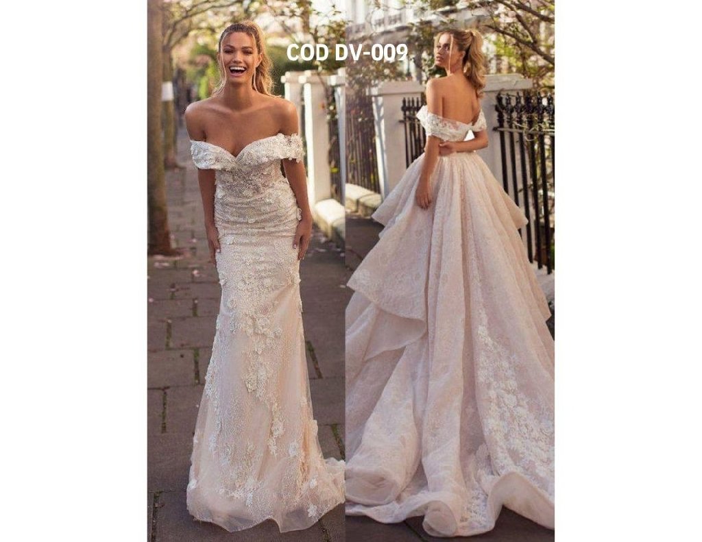 Vestido de Novia Desmontable 009