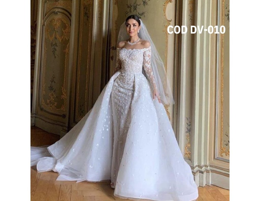 Vestido de Novia Desmontable 010
