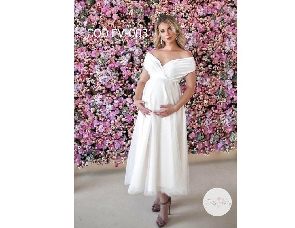 Vestido de Novias Embarazadas 004