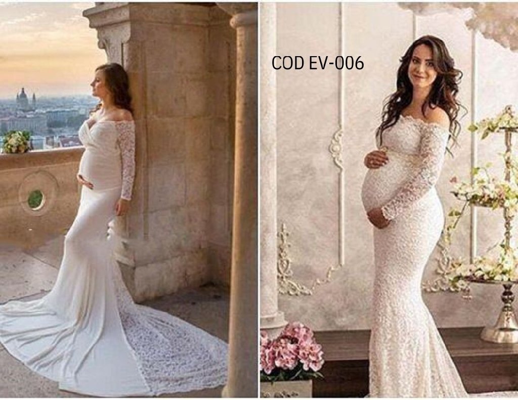 Vestido de Novias Embarazadas 006
