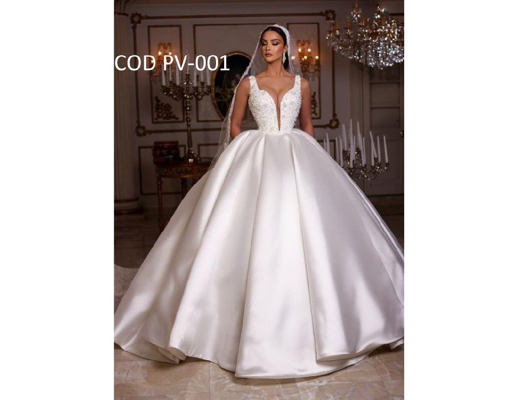 Vestido Corte Princesa 001