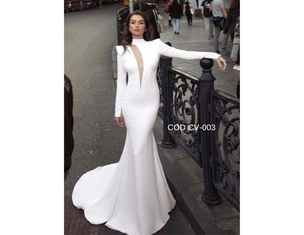 Vestido de Novia Clasico 003
