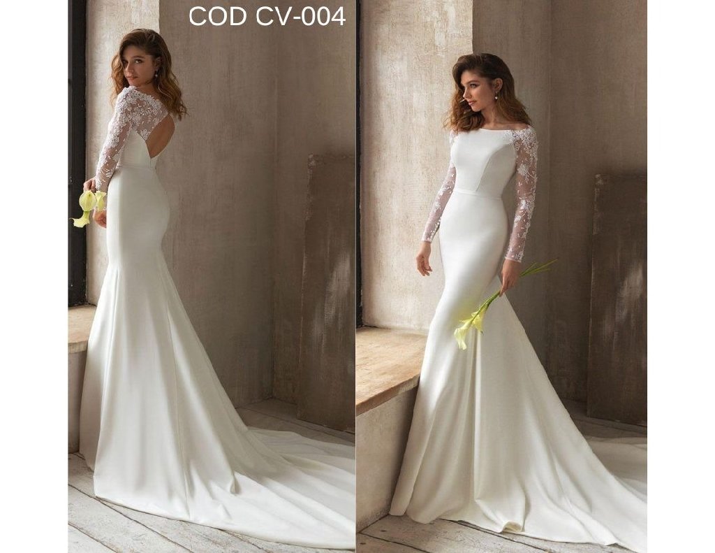 Vestido de Novia Clasico 004