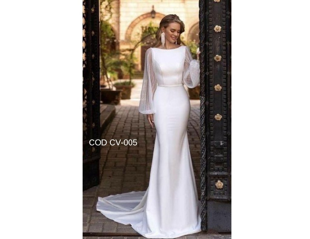 Vestido de Novia Clasico 005