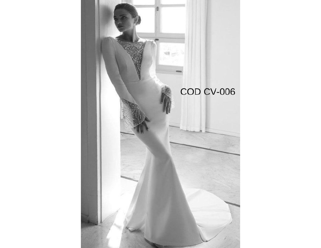 Vestido de Novia Clasico 006