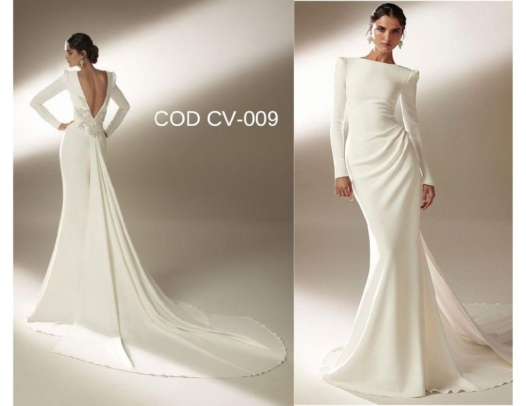 Vestido de Novia Clasico 009
