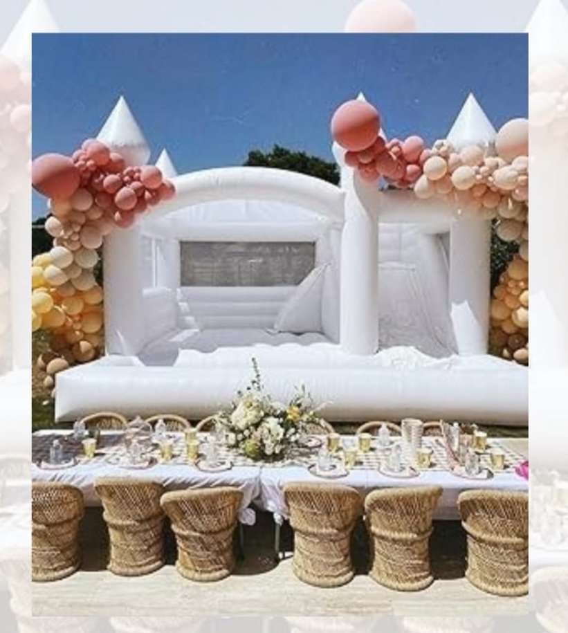 Castillo Inflable con Tobogan Intermedio