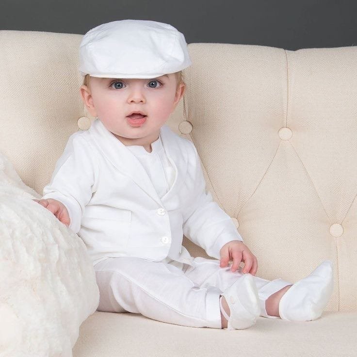 Trajes de Bautizo para Niños 002