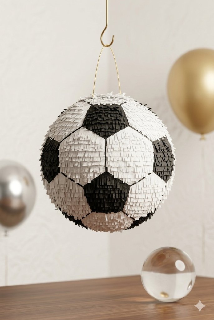 Piñata de Balón de Futbol