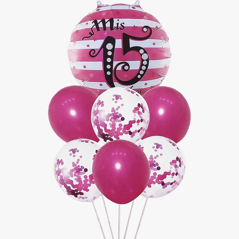 Globos mis 15 años