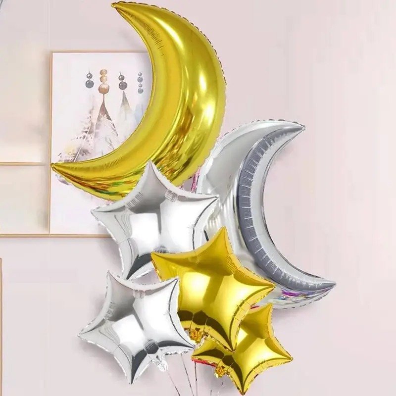 Globos media luna