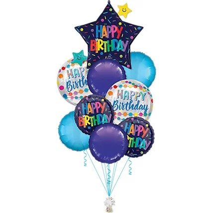 Globos cumpleañeros