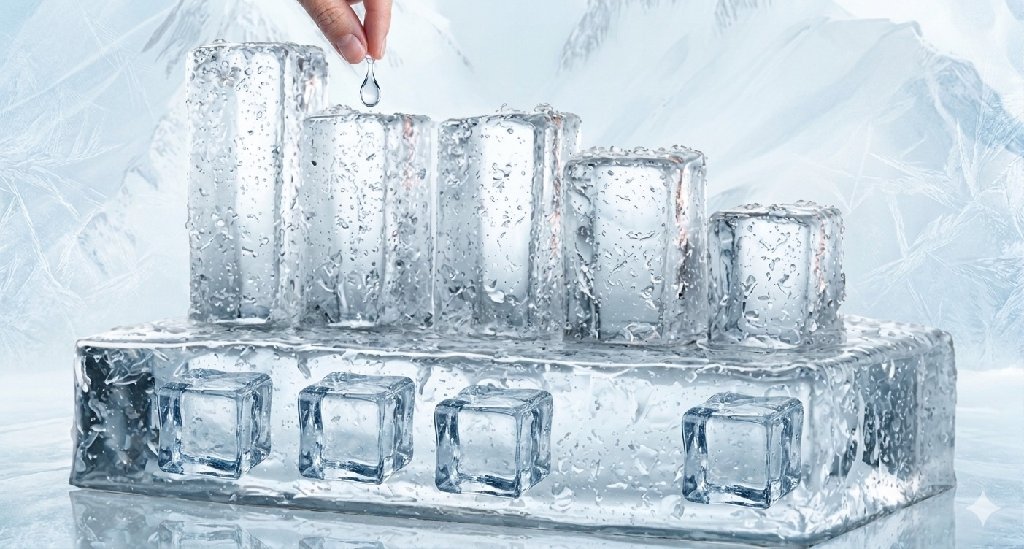 Hielo en barra