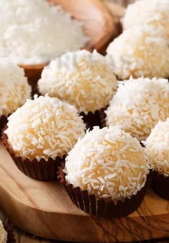 Trufas de coco